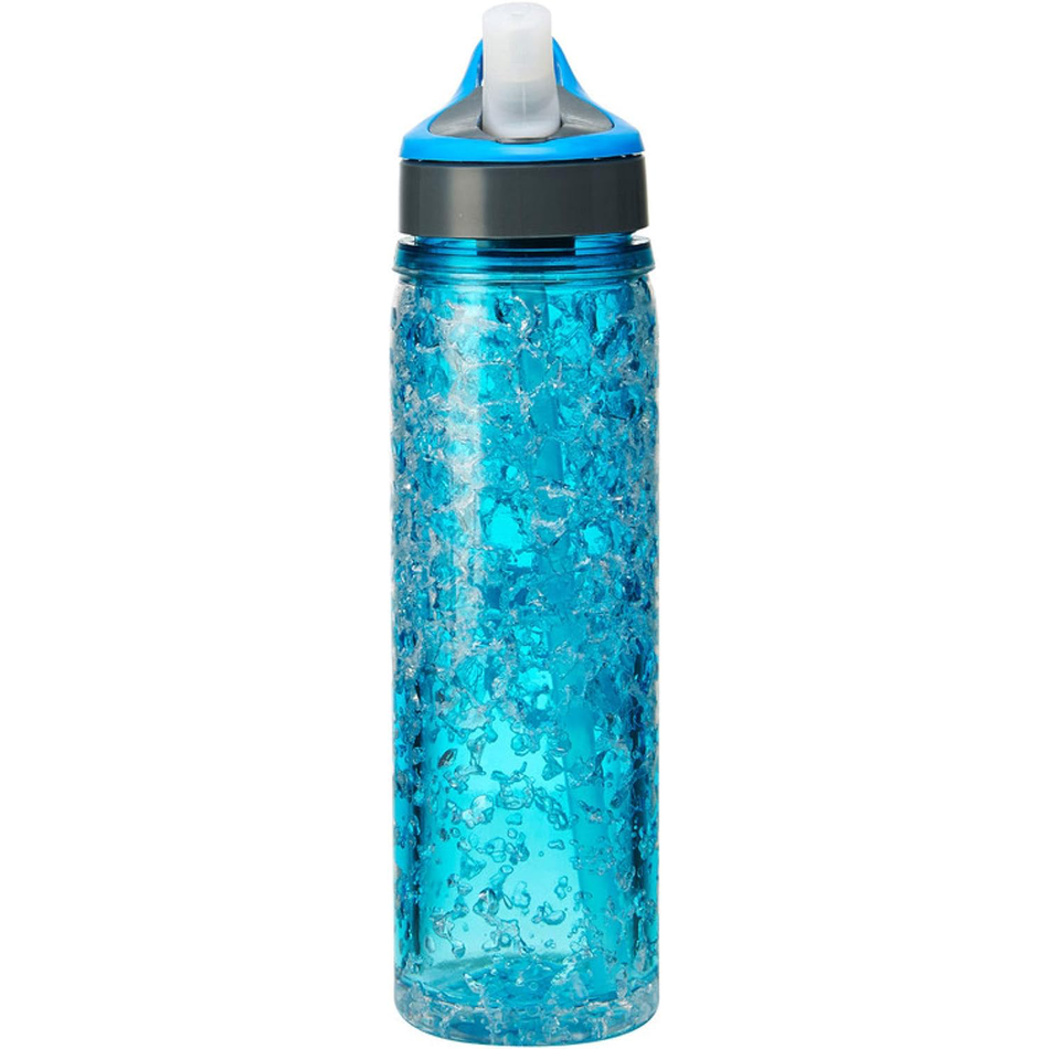 Luminqua Freezeable Double Wall Insulated Tritan Water Bottle with Crackle Gel